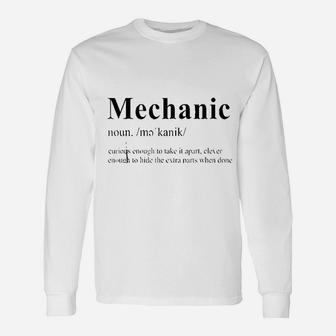 Mechanic Curious Enough To Take It Apart Unisex Long Sleeve | Crazezy