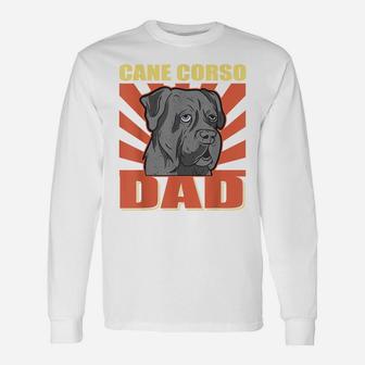 Mens Cane Corso Dad | Dog Owner Cane Corso Unisex Long Sleeve | Crazezy AU