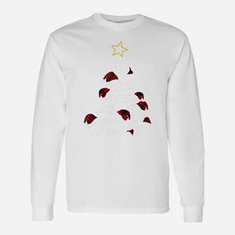 Merry Catmas Funny Cats Christmas Tree Lights Xmas Gift Sweatshirt Unisex Long Sleeve | Crazezy AU