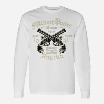 Military Police Corps - Us Army T-Shirt Unisex Long Sleeve | Crazezy