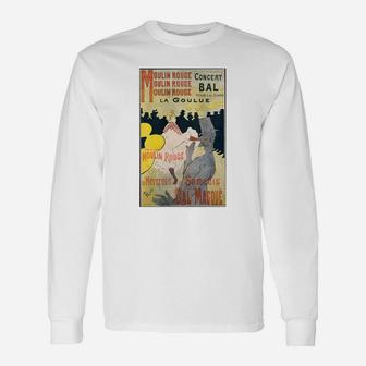 Moulin Rouge Poster | Parisian Camouflage Unisex Long Sleeve | Crazezy AU