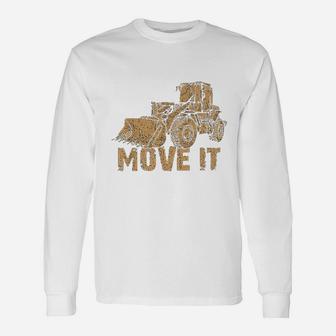 Move It Truck Unisex Long Sleeve | Crazezy AU