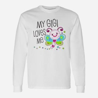 My Gigi Loves Me Cute Dragonfly Unisex Long Sleeve | Crazezy DE