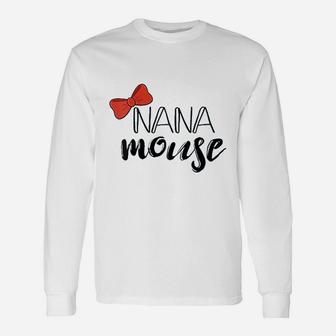 Nana Mouse Unisex Long Sleeve | Crazezy CA
