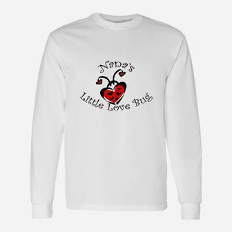 Nana's Love Bug Ladybug Unisex Long Sleeve | Crazezy CA