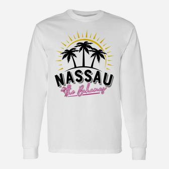 Nassau Bahamas Vacation Beach Travel Gift Unisex Long Sleeve | Crazezy AU