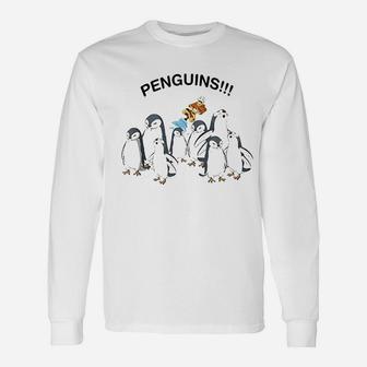 Penguins Family Unisex Long Sleeve | Crazezy AU