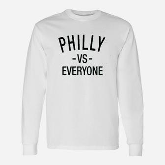 Philadelphia Vs Everyone Unisex Long Sleeve | Crazezy UK