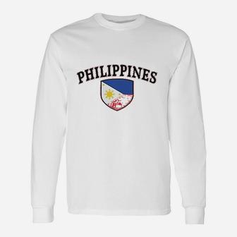Philippines Flag Unisex Long Sleeve | Crazezy UK