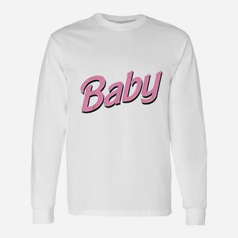 Pink Baby Unisex Long Sleeve | Crazezy UK