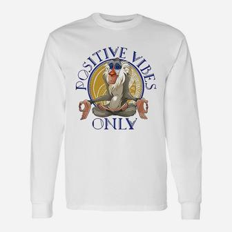 Positive Vibes Only Unisex Long Sleeve | Crazezy