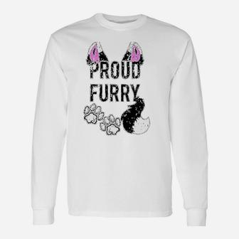 Proud Furry Tail And Ears Unisex Long Sleeve | Crazezy DE