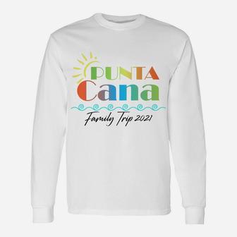 Punta Cana Family Vacation Matching Group Caribbean Outfit Unisex Long Sleeve | Crazezy