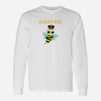 Queen Bee Queen B Queen B Costume Long Sleeve T-Shirt - Thegiftio UK