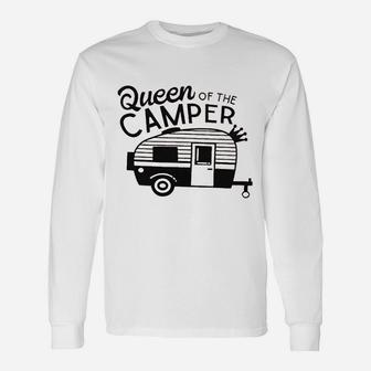 Queen Of The Camper Unisex Long Sleeve | Crazezy CA