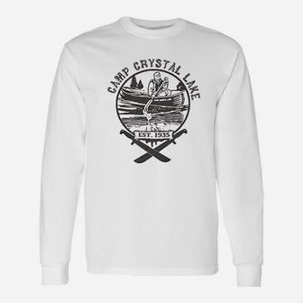 Revel Shore Camp Crystal Lake Jason Unisex Long Sleeve | Crazezy