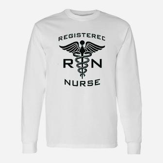Rn Registered Nurse Unisex Long Sleeve | Crazezy UK