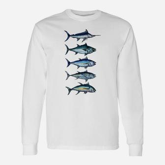 Saltwater Fish Species Swordfish Fishing Camping Hunting Unisex Long Sleeve | Crazezy AU
