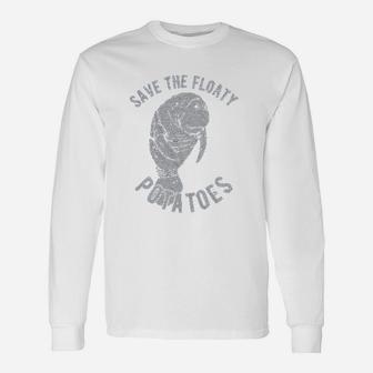 Save The Floaty Potatoes Long Sleeve T-Shirt - Thegiftio UK