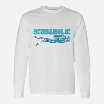 Scuba Diving Diver Dive Long Sleeve T-Shirt - Thegiftio UK