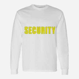 Security Guard Uniform Unisex Long Sleeve | Crazezy AU