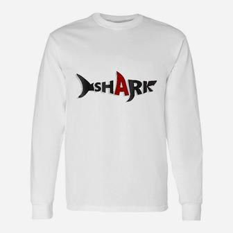 Sharks Great White Big Ocean Fish Lover Long Sleeve T-Shirt - Thegiftio