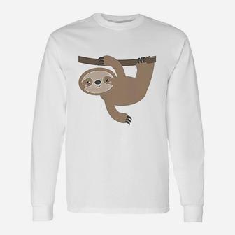 Sloth Animal Lover Unisex Long Sleeve | Crazezy AU
