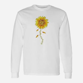 Softball Lover I Woll Be Her Biggest Fan Always Sunflower Unisex Long Sleeve | Crazezy DE