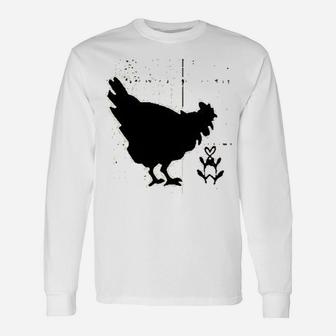 Sometimes You Just Have To Say Cluck It And Walk Away Unisex Long Sleeve | Crazezy
