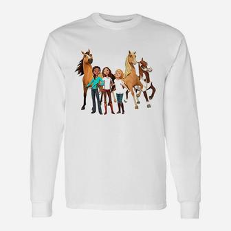 Spirit Riding Free All Character Unisex Long Sleeve | Crazezy