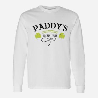 St Patricks Day Funny Green Shamrock Irish Unisex Long Sleeve | Crazezy