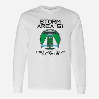 Storm Area 51 Unisex Long Sleeve | Crazezy CA
