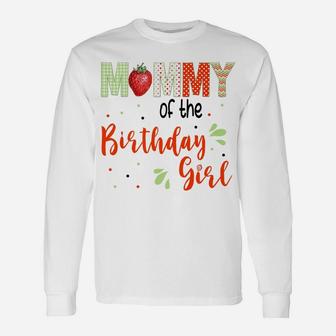 Strawberry Birthday Theme Shirt Sweet Party Summer Outfit Unisex Long Sleeve | Crazezy
