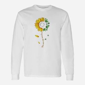 Sunflower You Are My Sunshine Unisex Long Sleeve | Crazezy UK