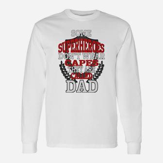 Superhero Dad Long Sleeve T-Shirt - Thegiftio