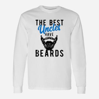 The Best Uncles Have Beards Unisex Long Sleeve | Crazezy UK
