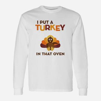 Turkey In Oven Unisex Long Sleeve | Crazezy