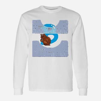 Tyiagle Ruler Guide For Unisex Long Sleeve | Crazezy AU