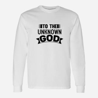 The Unknown God Premium Okehi Long Sleeve T-Shirt - Thegiftio UK
