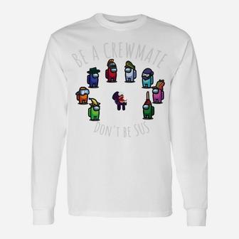 Video Game Positive Message Be A Helper Clever Design Unisex Long Sleeve | Crazezy CA
