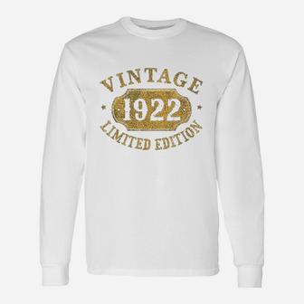 Vintage 1922 Unisex Long Sleeve | Crazezy DE