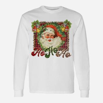 Vintage Santa Claus St Nicholas Old Fashioned Christmas Gift Unisex Long Sleeve | Crazezy AU