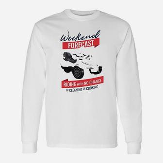 With No Chance Of Cleaning Or Cooking For Bikers Unisex Long Sleeve | Crazezy