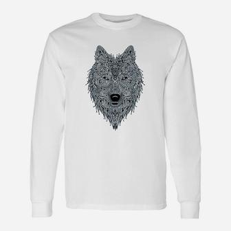 Wolf Lover Long Sleeve T-Shirt - Thegiftio UK