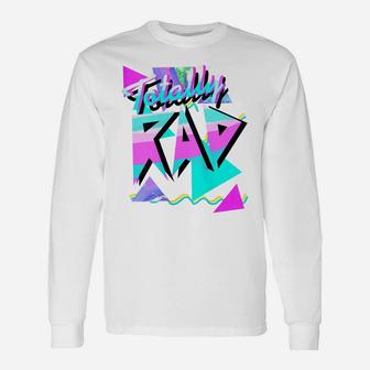 Womens 1980'S-Style Totally Rad 80S Casual Hipster V101-Pink Unisex Long Sleeve | Crazezy