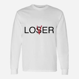 You Will Float Too Loser Lover Horror Scary Clown Unisex Long Sleeve | Crazezy AU