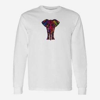 Zen Elephant The God Of Luck Fortune Protection Long Sleeve T-Shirt - Thegiftio UK