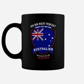 Ich Bin Nicht Perfekt Aber Ein Australier Tassen, Patriotisches Design - Seseable