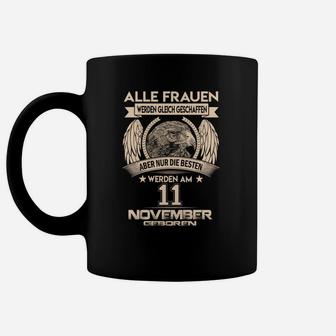 Personalisiertes Geburtstags-Tassen für Frauen, Adler-Design für den 11. November - Seseable