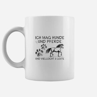 Ich Mag Hunde Und Pferde Mug Tassen - Seseable